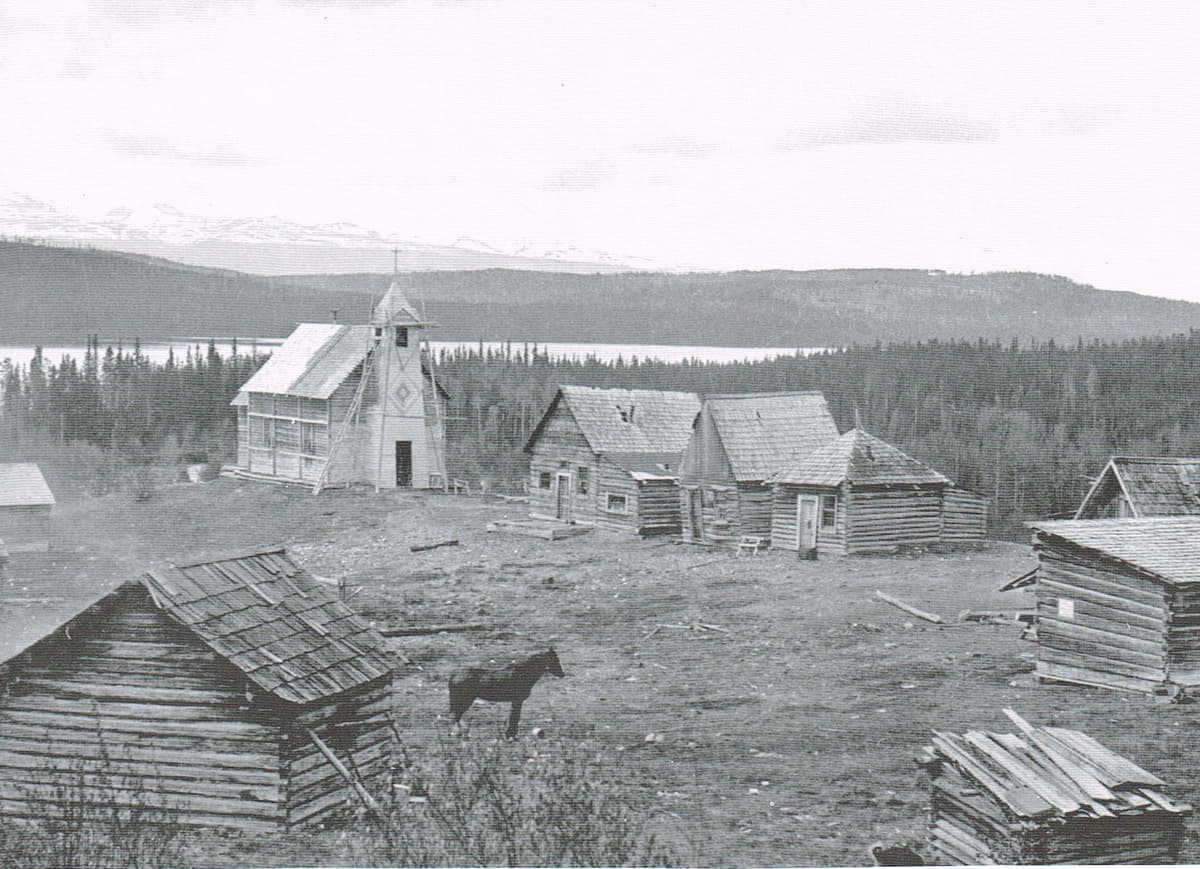 Ulkatcho Village, 1927 — Photo by Frank Swannell